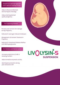Liver care visual aid during pregnancy silymarin milk thistle